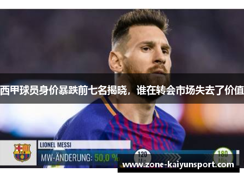 西甲球员身价暴跌前七名揭晓,谁在转会市场失去了价值